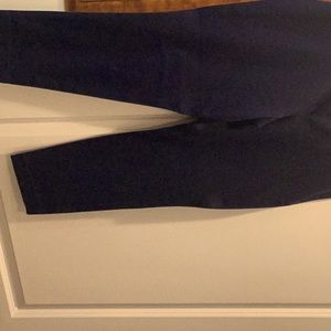 J. Crew navy ankle pants, excellent condition. Size 12